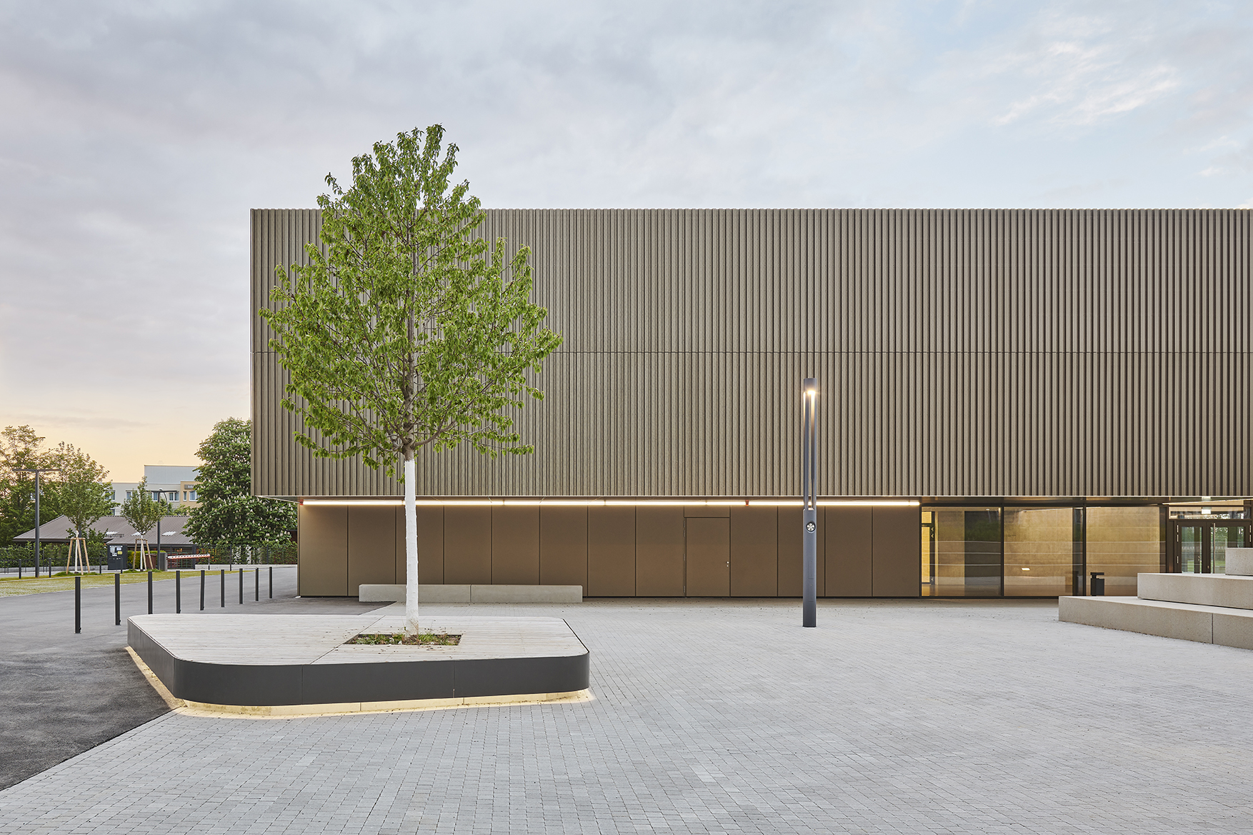 Neubau Sporthalle in den Breitwiesen, Gerlingen Thoma Lay Buchler